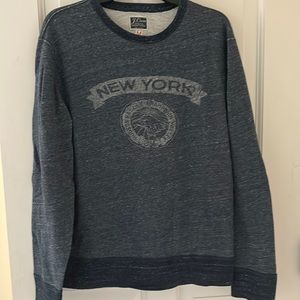 J Crew fleece crew